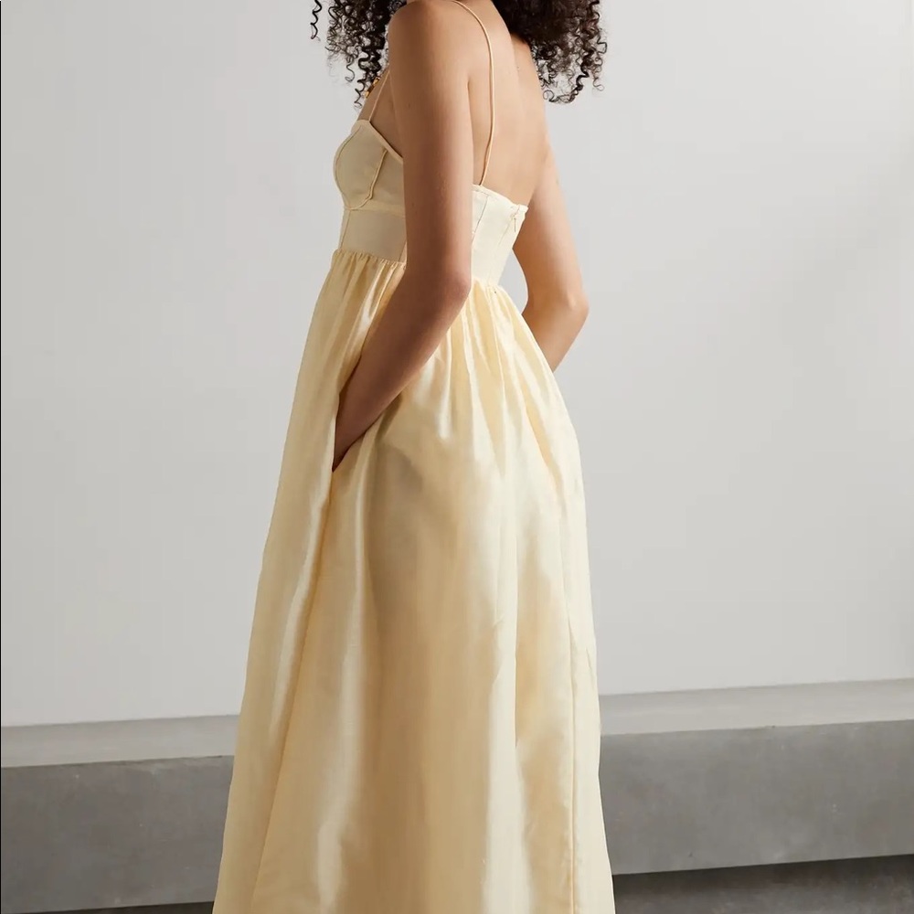 Mariza cotton-blend organza midi dress - Picture 2 of 11